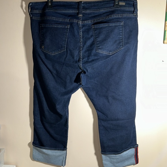 'KUT' dark denim jean capris - Picture 4 of 4
